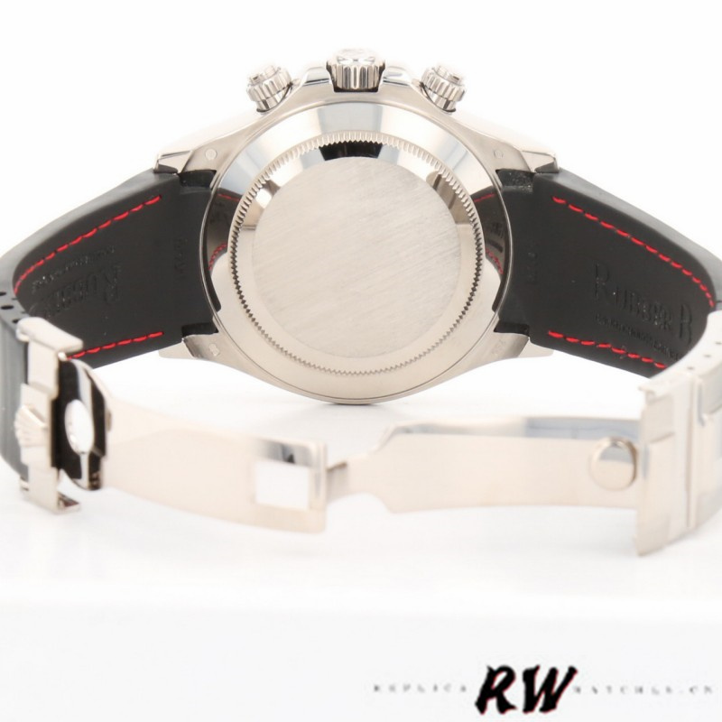 Rolex Daytona 116519 Grey Dial Black RubberB strap 40mm Mens Replica Watch