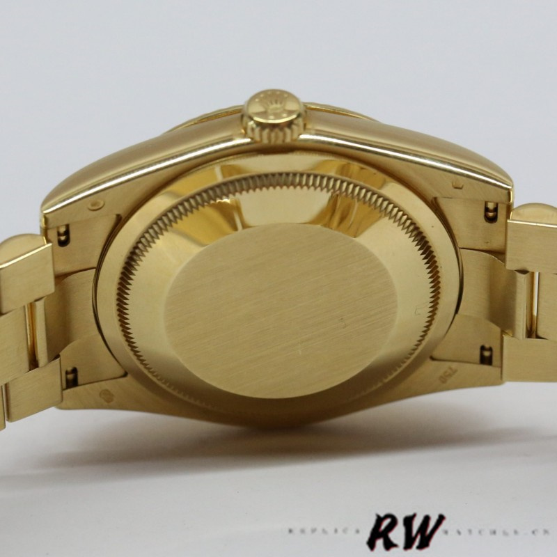 Rolex Day-Date 118238 Fluted Bezel Champagne Dial 36mm Unisex Replica Watch