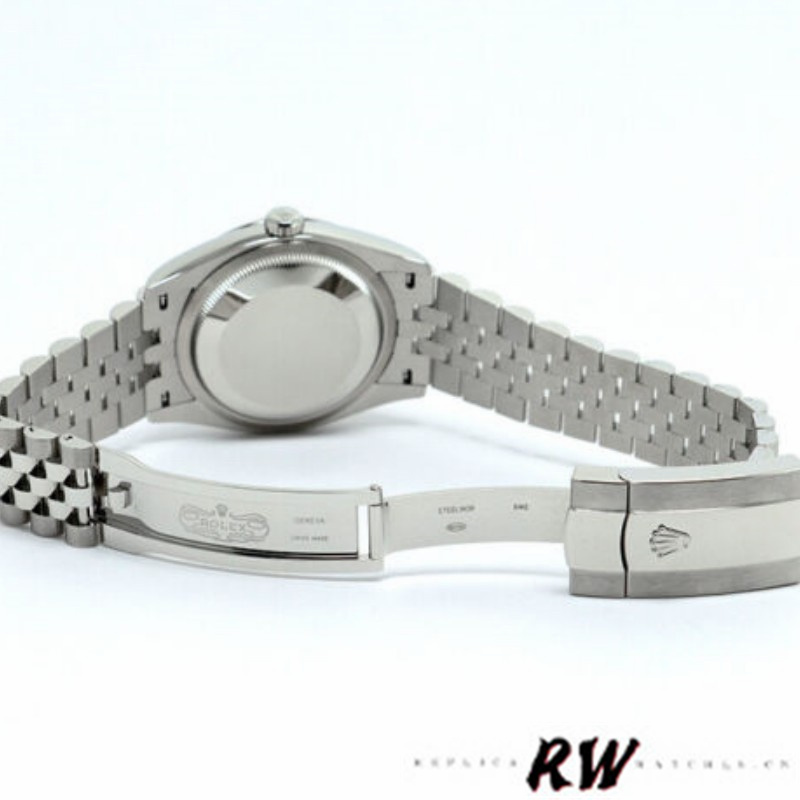 Rolex Datejust 126200 Olive Green Palm Motif Dial 36MM Unisex Replica Watch