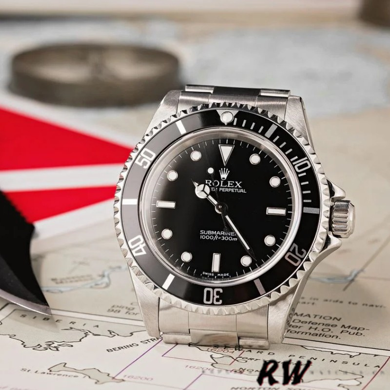 Rolex Submariner 14060 Stainless steel case Black Dial 40mm Mens Replica Watch