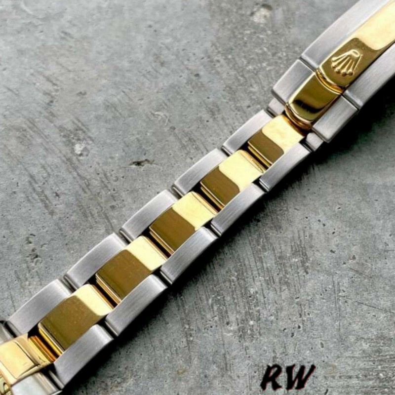 Rolex Datejust 179163 Blue Diamond Dial Domed Dezel 26MM Lady Replica Watch