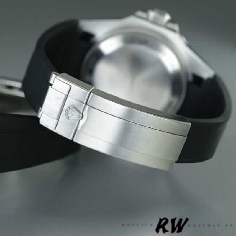 Rolex Submariner 126610LN Black Rubber Strap Black Dial 41mm Mens Replica Watch