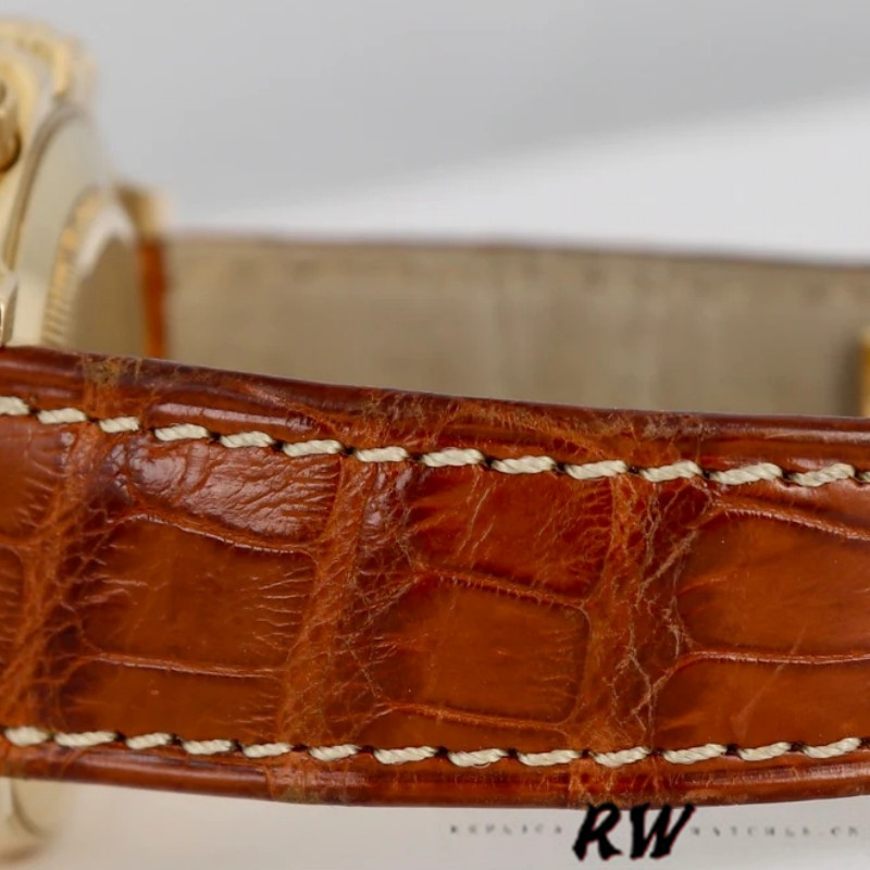 Rolex Cosmograph Daytona 116518 Brown Leather Strap 40mm Mens Replica Watch