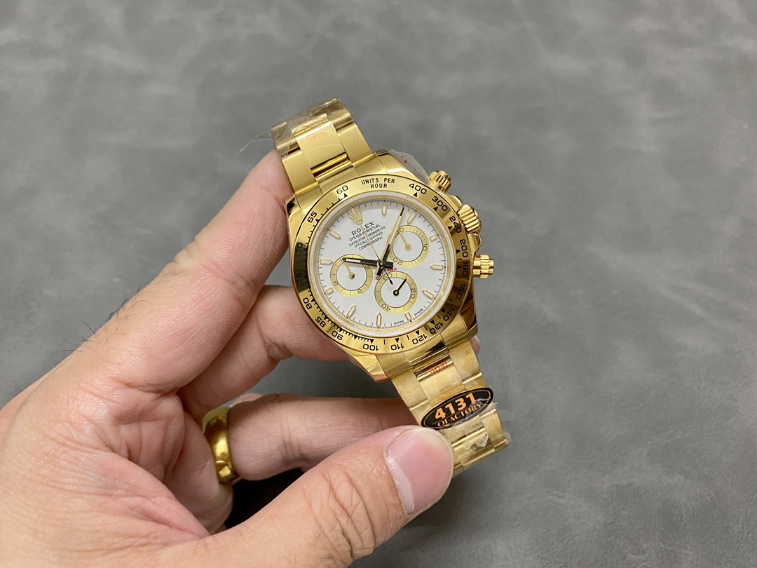 Rolex Cosmograph Daytona 116528 White Index Dial 40MM Mens Replica Watch