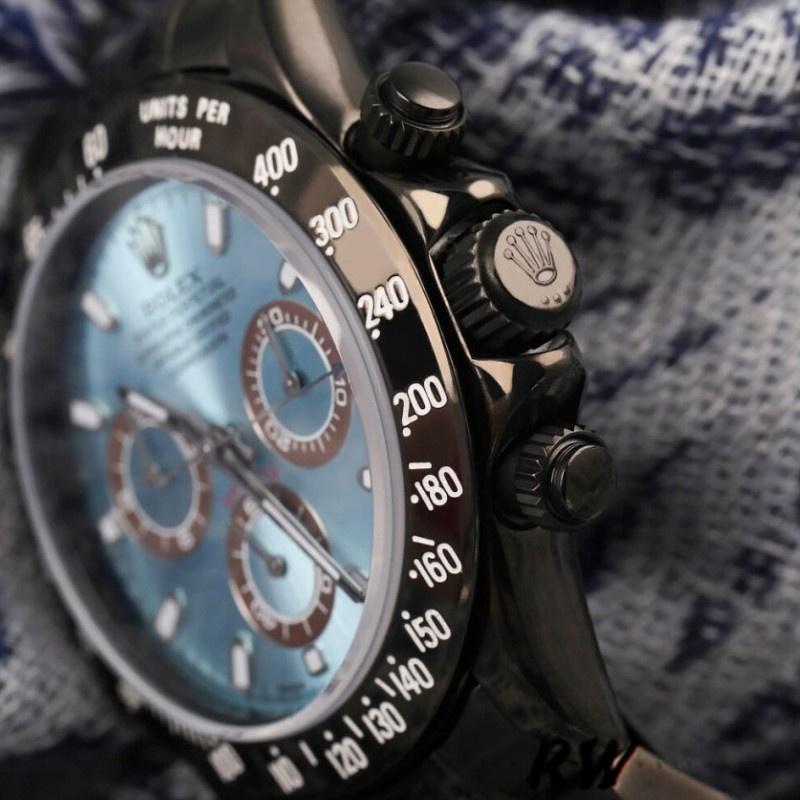 Rolex Daytona 116523 Black PVDDLC Coated Stainless Steel 40mm Mens Replica Watch