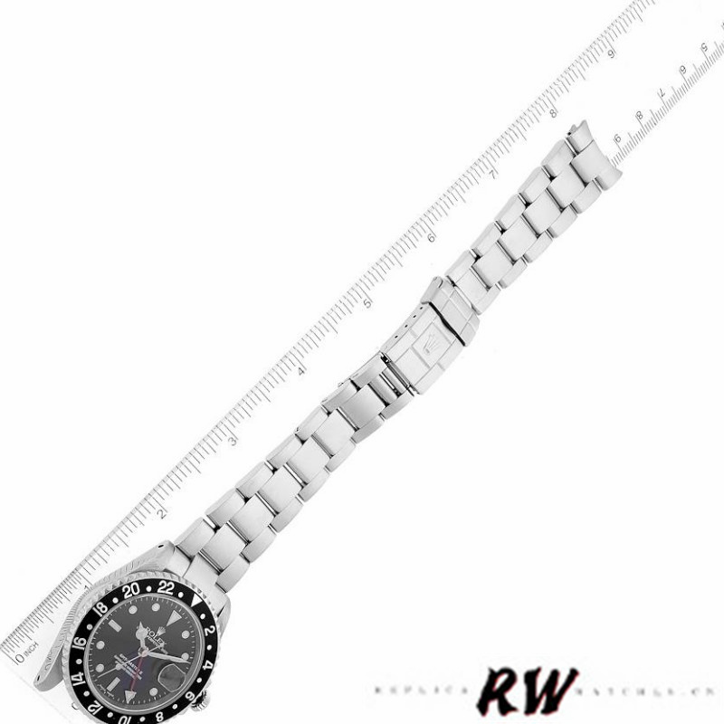 Rolex GMT-Master II 16710 Black Dial Stainless Steel Case 40MM Mens Replica Watch