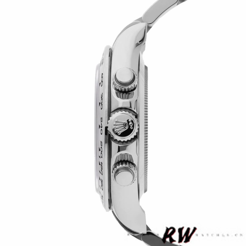 Rolex Cosmograph Daytona 116509 White Arabic Dial White Gold 40MM Mens Replica Watch
