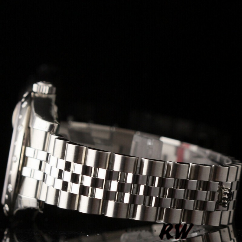 Rolex Datejust 178344 Black Dial Stainless Steel 31MM Lady Replica Watch