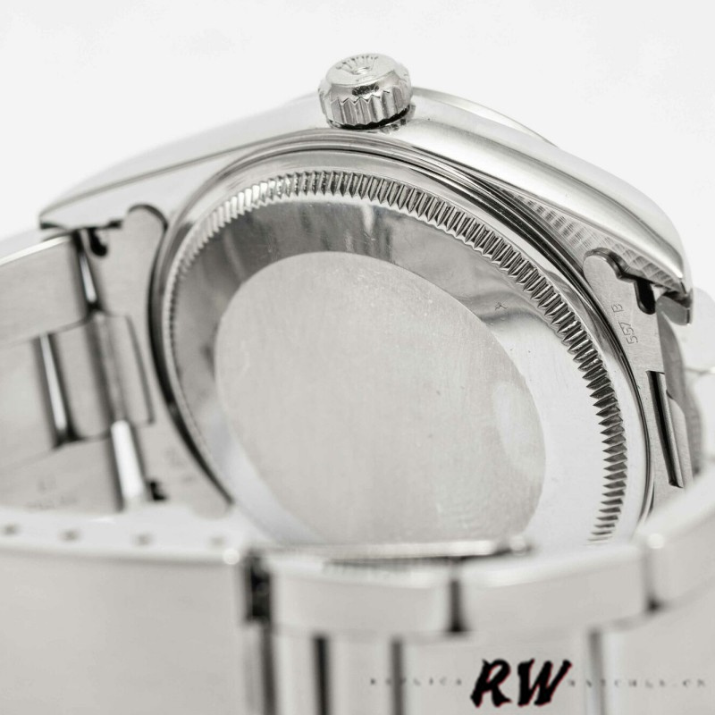 Rolex Oyster Perpetual 177200 Blue Arabic Dial Domed Bezel 31mm Lady Replica Watch