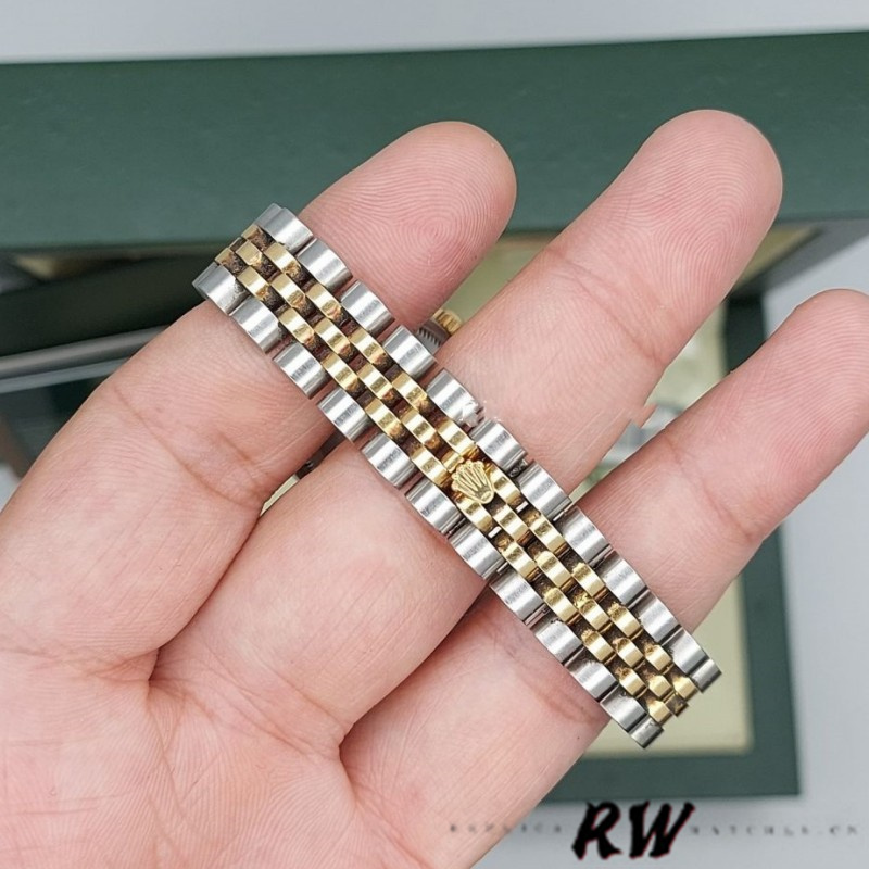 Rolex Datejust 179173 Meteorite Grey Diamond Dial Fluted Bezel 26MM Lady Replica Watch