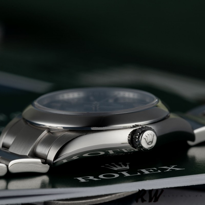 Rolex Oyster Perpetual 177200 Black Dial Pink Baton 31mm Lady Replica Watch