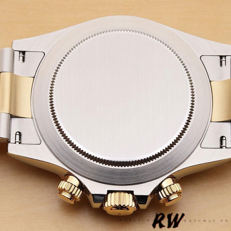 Rolex Daytona 116523 Stainless Steel Black Dial 40mm Mens Replica Watch