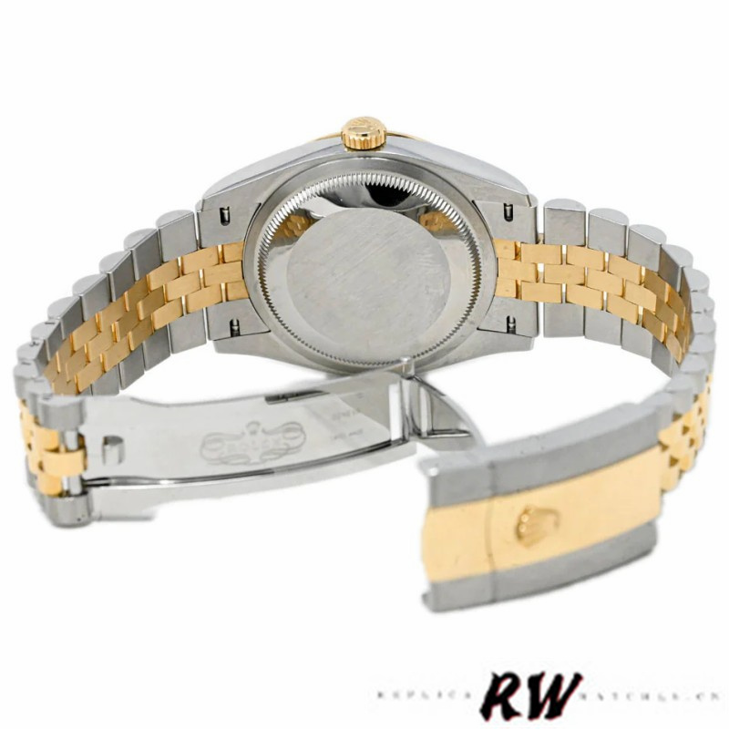 Rolex Datejust 126233 White Roman Dial Fluted Bezel 36MM Unisex Replica Watch