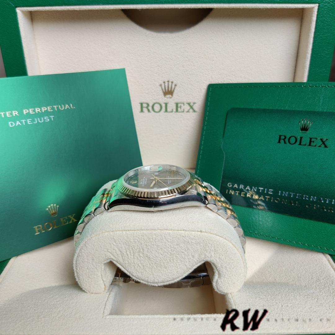 Rolex Datejust Two-Tone Steel Yellow Gold Fluted Bezel m126233 0035 36mm Unisex Replica Watch