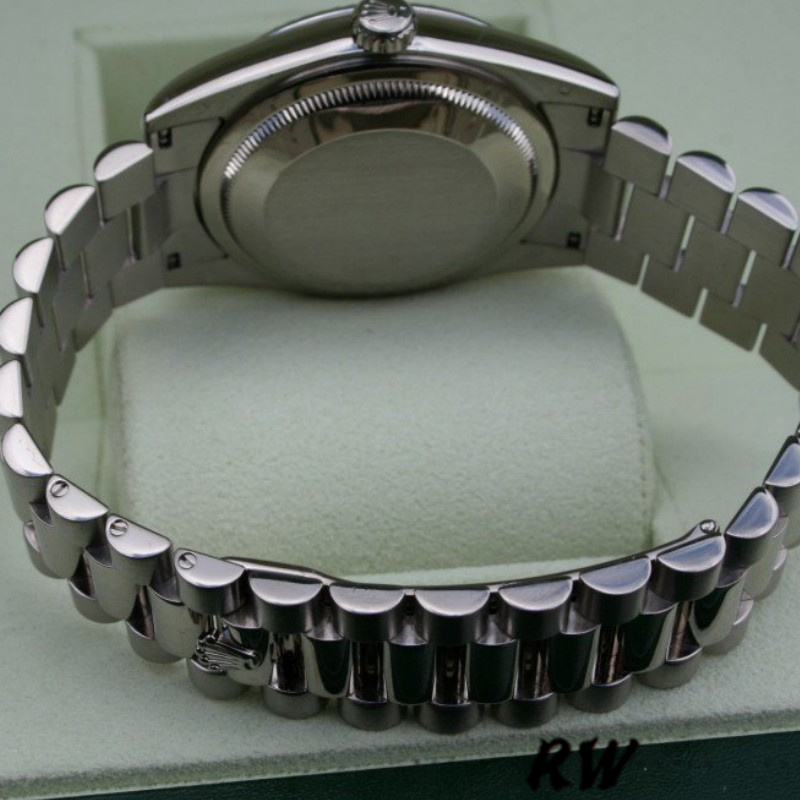 Rolex Day-Date 118239 white gold Jubilee Silver Dial 36mm Unisex Replica Watch