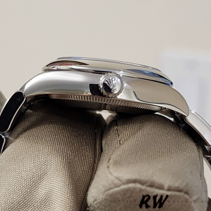 Rolex Oyster Perpetual 177200 Black Index Dial Domed Bezel 31mm Lady Replica Watch