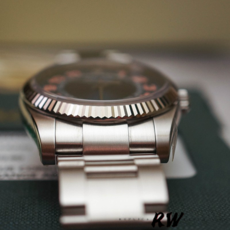 Rolex Oyster Perpetual Air-King 114234 Blue Dial Stainless Steel Oyster 34mm Unisex replica watch