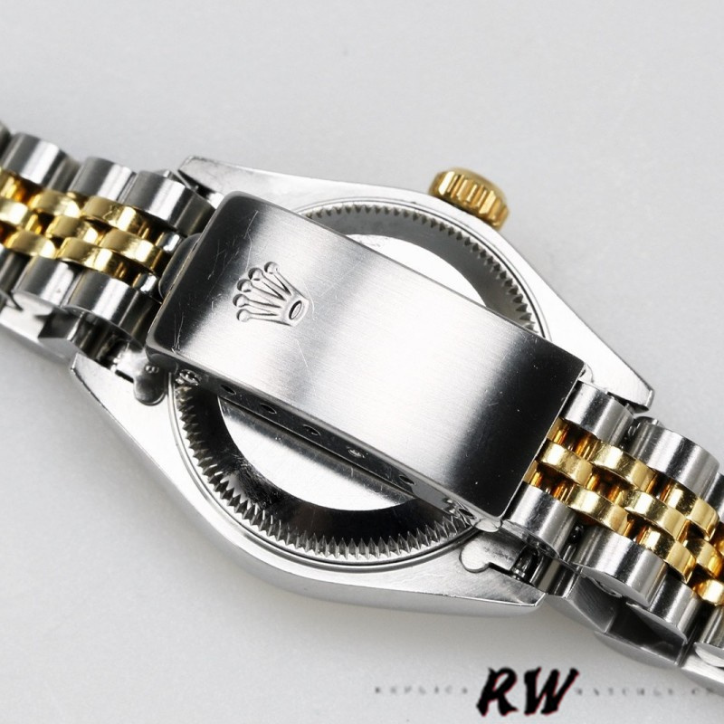 Rolex Datejust 179173 Decorated Mother Of Pearl Champagne Dial 26MM Lady Replica Watch