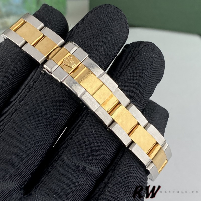 Rolex Yacht-Master 169623 Steel Yellow Gold Blue Dial 29MM Lady Replica Watch