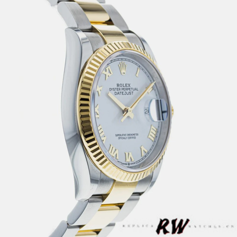 Rolex Datejust 126233 White Roman Dial 36MM Unisex Replica Watch