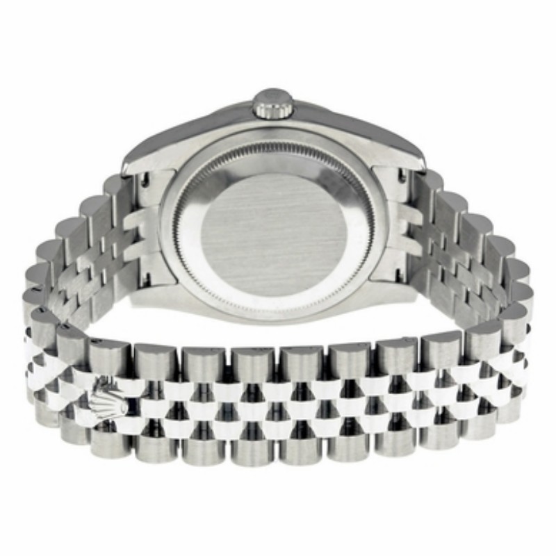 Rolex Datejust 116234-0159 Rhodium Wave Diamond Dial 36mm Unisex Replica Watch