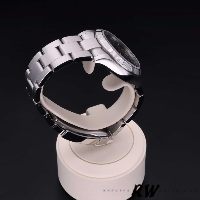 Rolex Oyster Perpetual 177210 Black Dial Pink Baton 31mm Lady Replica Watch