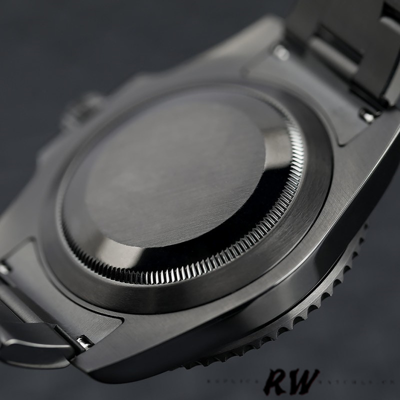 Rolex Submariner Date 116610LN Red Dial Black PVD/DLC Stainless Steel 40MM Mens Replica Watch