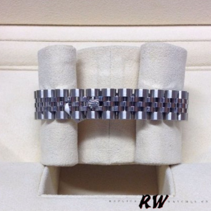 Rolex Datejust 179174 Blue Index Dial Fluted Bezel 26MM Lady Replica Watch