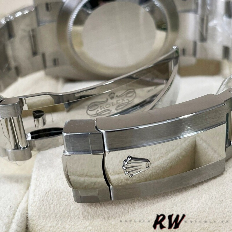 Rolex Datejust 41mm Fluted Bezel Green Dial m126334 0027 Mens Replica Watch