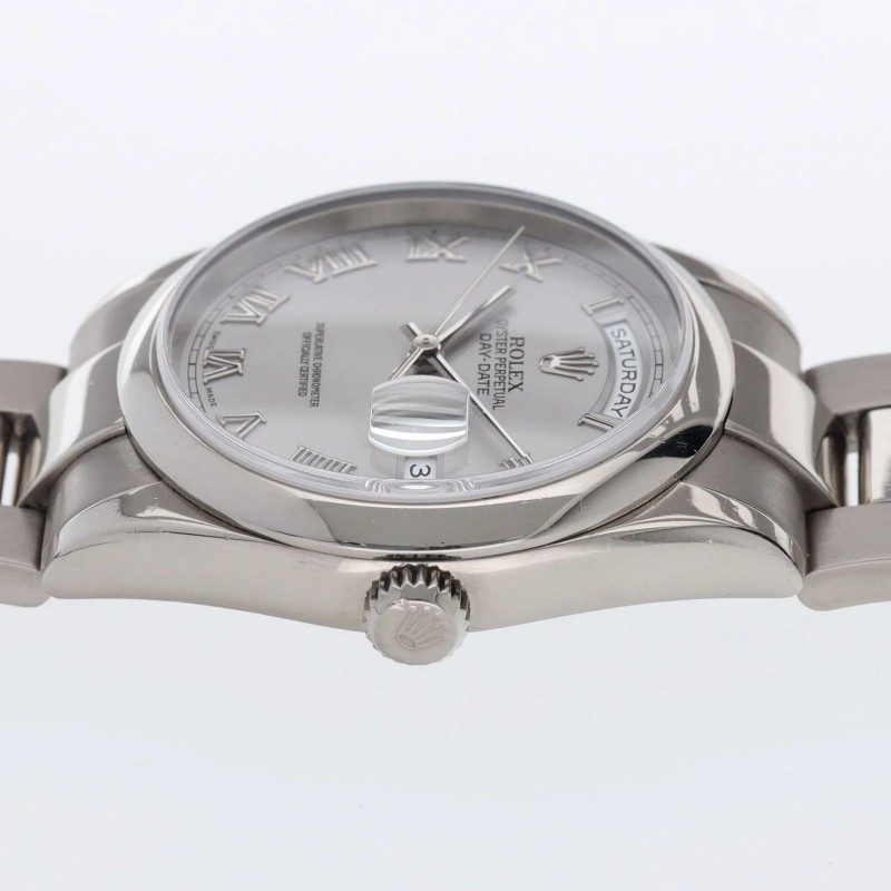 Rolex Day-Date 118209 White Dial 36mm Unisex Replica Watch