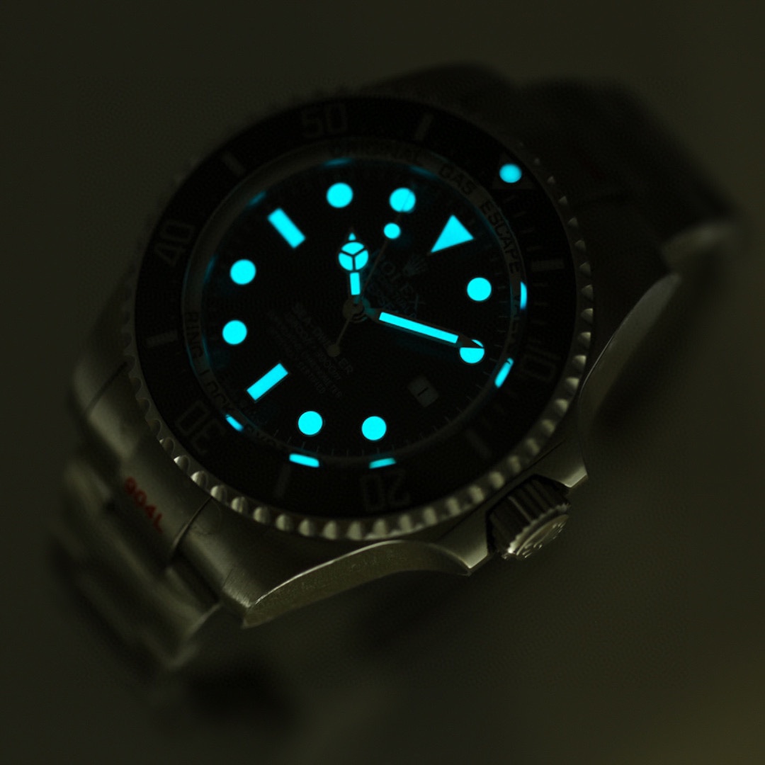 Rolex Deepsea 126660 Black Dial Oyster Steel 44mm Mens replica watch