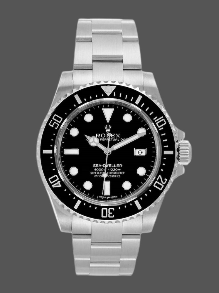 Rolex Sea-Dweller 4000 116600 0001 Black Dial 44mm Mens replica Watch