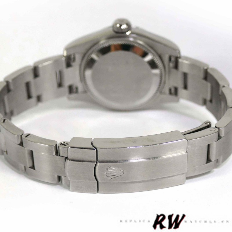 Rolex Oyster Perpetual 176200 Olive Green Dial Oyster Bracelet 26mm Lady Replica Watch