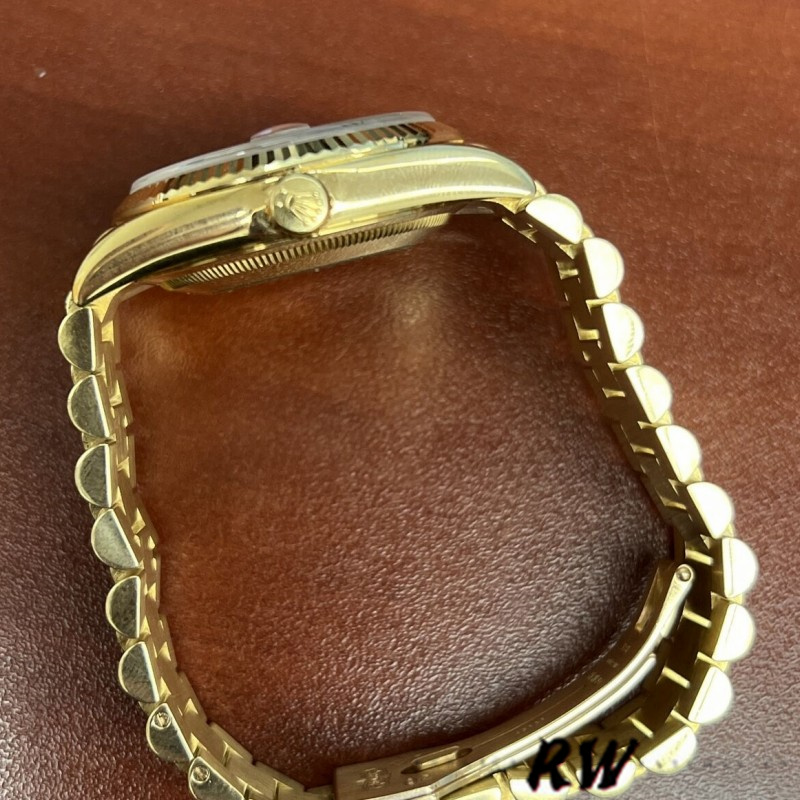 Rolex Day Date 118238 Black Diamond Dial 36mm Mens Replica Watch