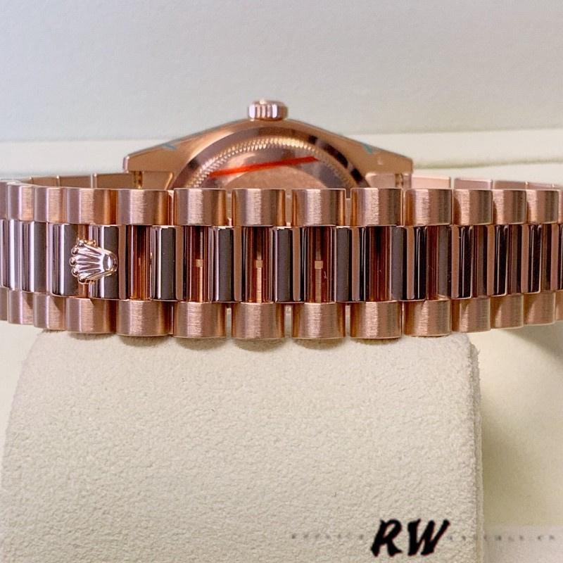 Rolex Day-Date 118205 Pink Diamond Dial 36mm Unisex Replica Watch