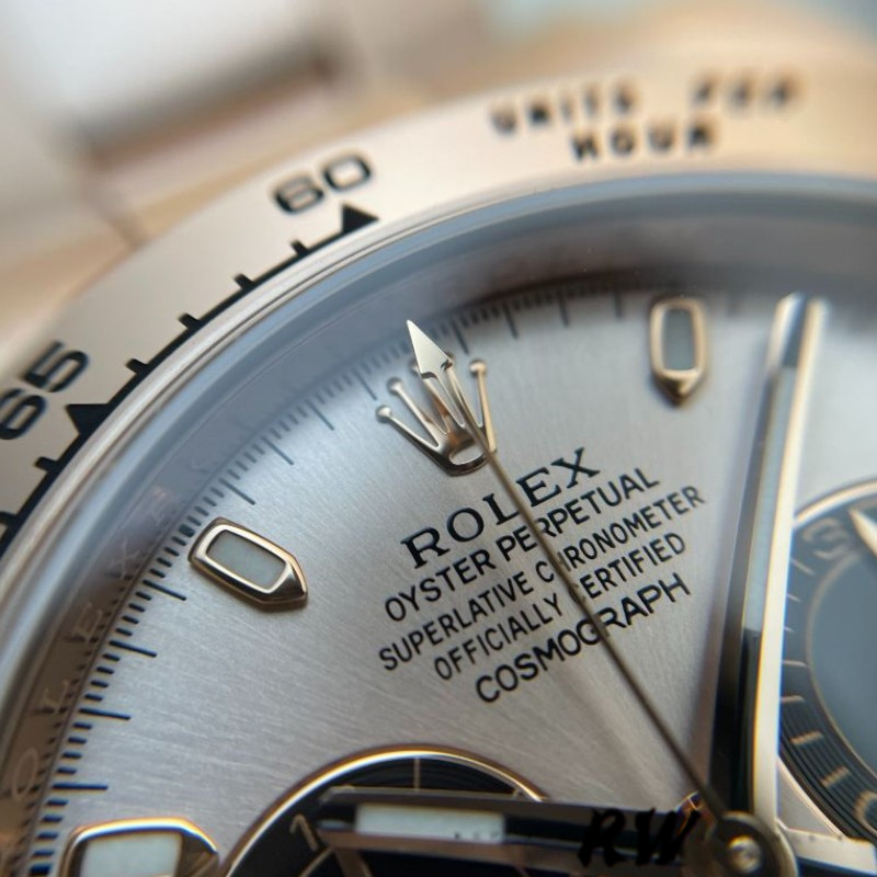 Rolex Daytona 126505 Everose Gold Sundust Panda Dial 40MM Mens Replica Watch