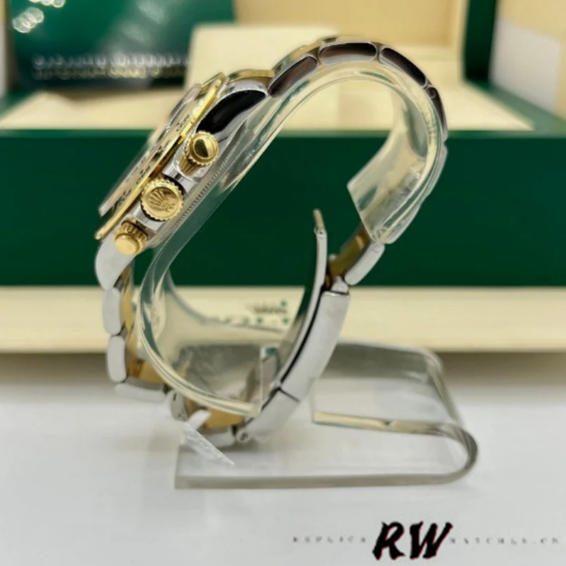 Rolex Cosmograph Daytona 116503 Yellow Gold Champagne Diamond Dial 40MM Mens Replica Watch