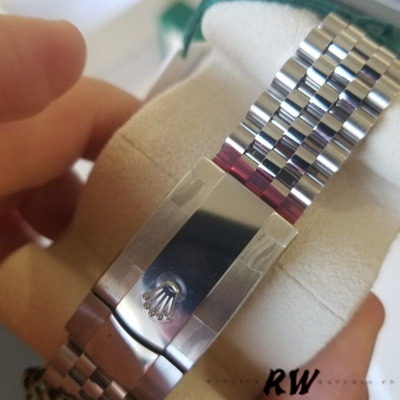 Rolex Datejust 126200 Stainless Steel White Roman Dial 36MM Unisex Replica Watch