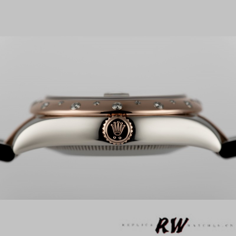 Rolex Datejust 178341 Black Mother of Pearl Dial 31MM Lady Replica Watch