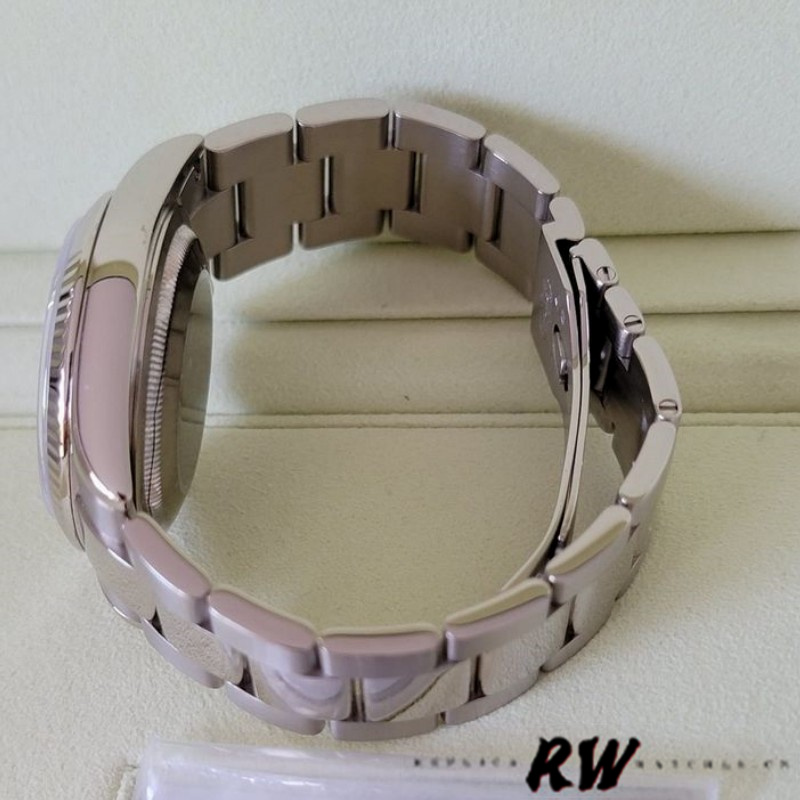 Rolex Day-Date 118239 White Gold Silver dial 36mm Unisex Replica Watch