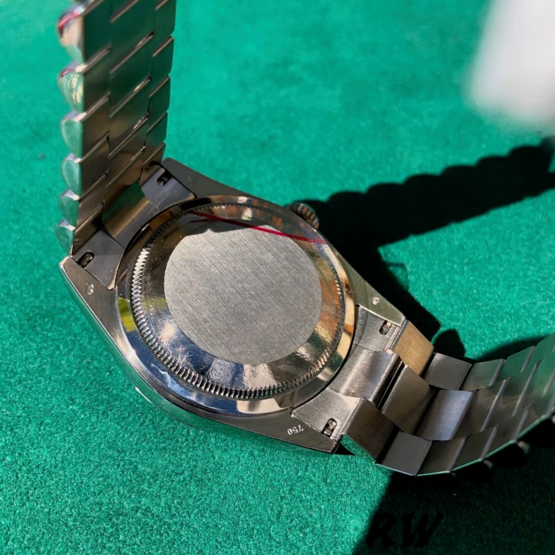 Rolex Day-Date 118239 Silver Roman Numeral 36mm Unisex Replica Watch