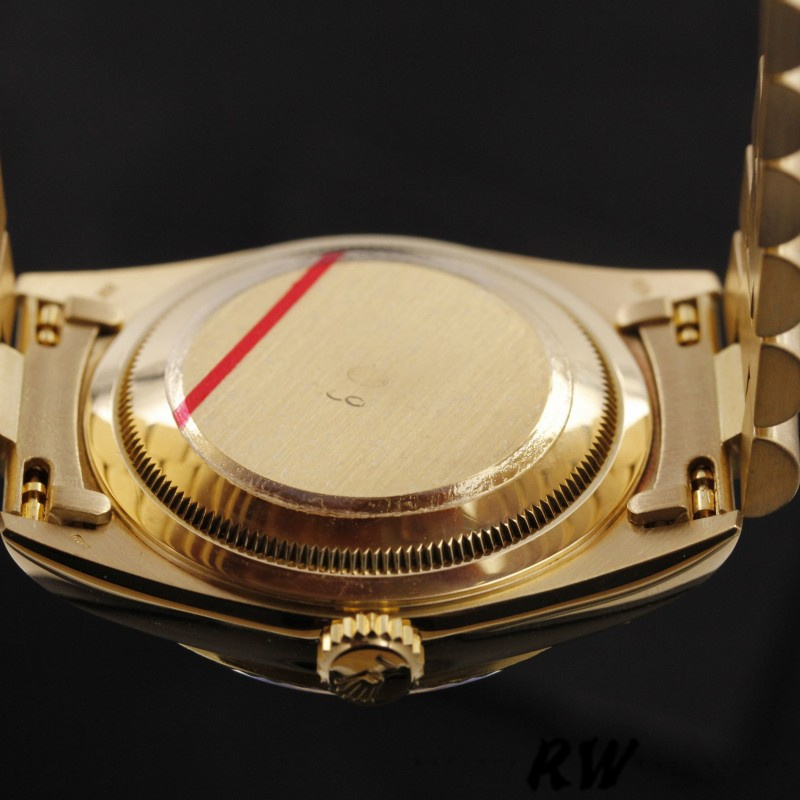 Rolex Day-Date 118238 Ivory Dial Fluted Bezel 36mm Unisex Replica Watch