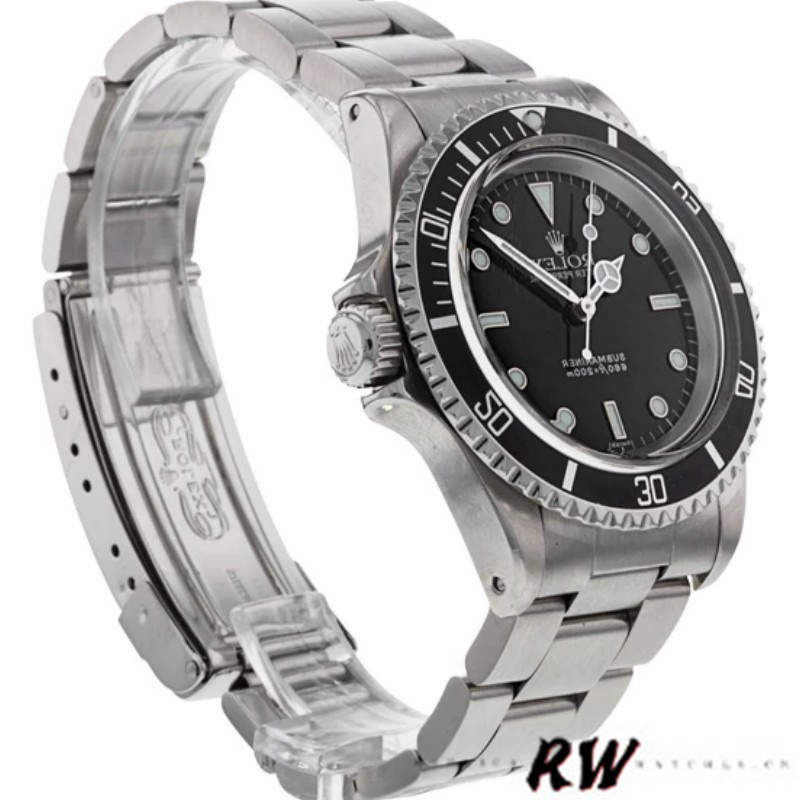 Rolex Submariner 5513 Black Dial Stainless Steel 40mm Mens Replica Watch