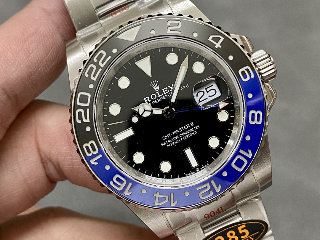 Rolex GMT-Master II 126710BLNR 0003 Black Dial Stainless Steel 40MM Mens Replica Watch