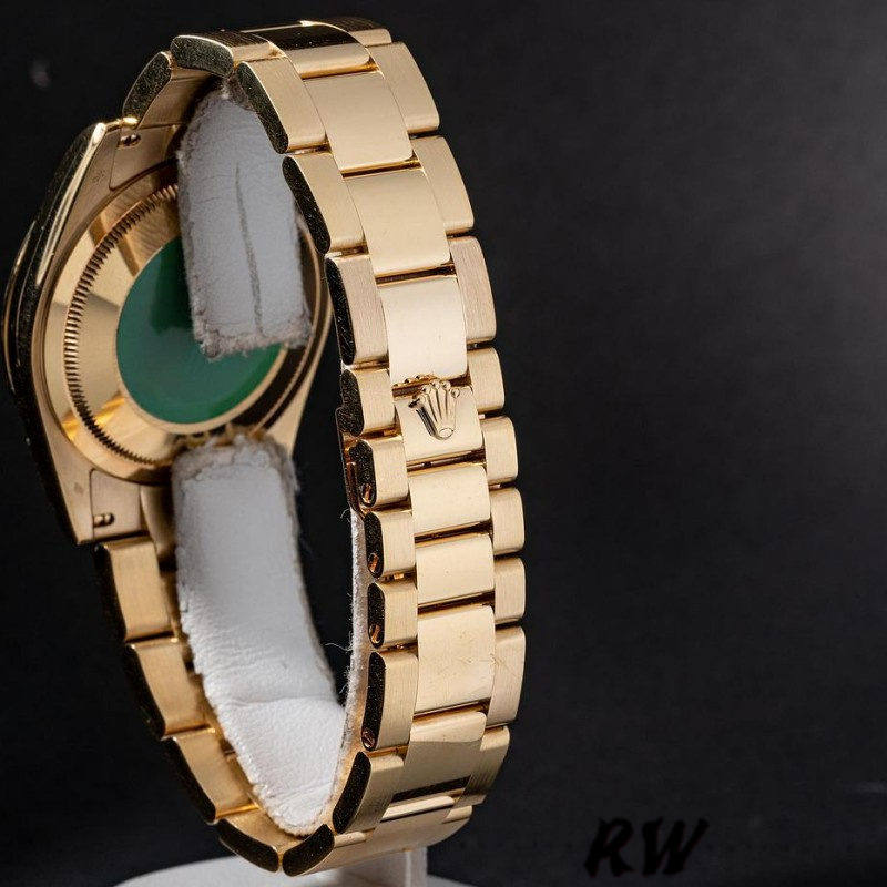 Rolex Day-Date 118208 Meteorite Grey Diamond Dial 36mm Unisex Replica Watch