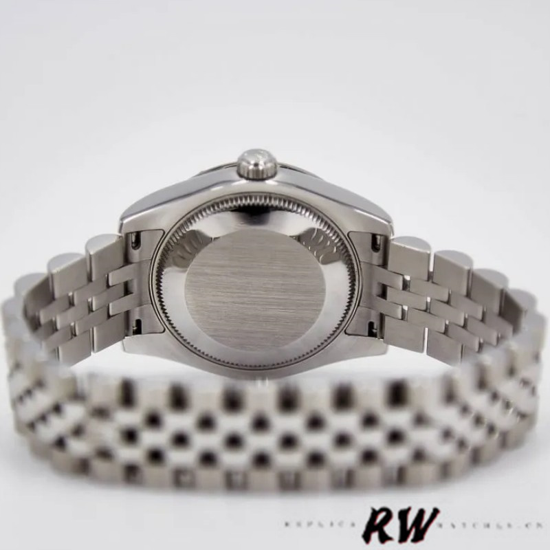 Rolex Datejust 178344 Stainless Steel Silver Diamond Dial 31MM Lady Replica Watch