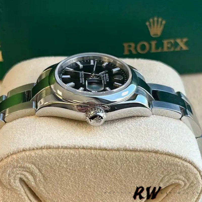 Rolex Datejust 179160 Black Index Dial Domed Bezel 26MM Lady Replica Watch