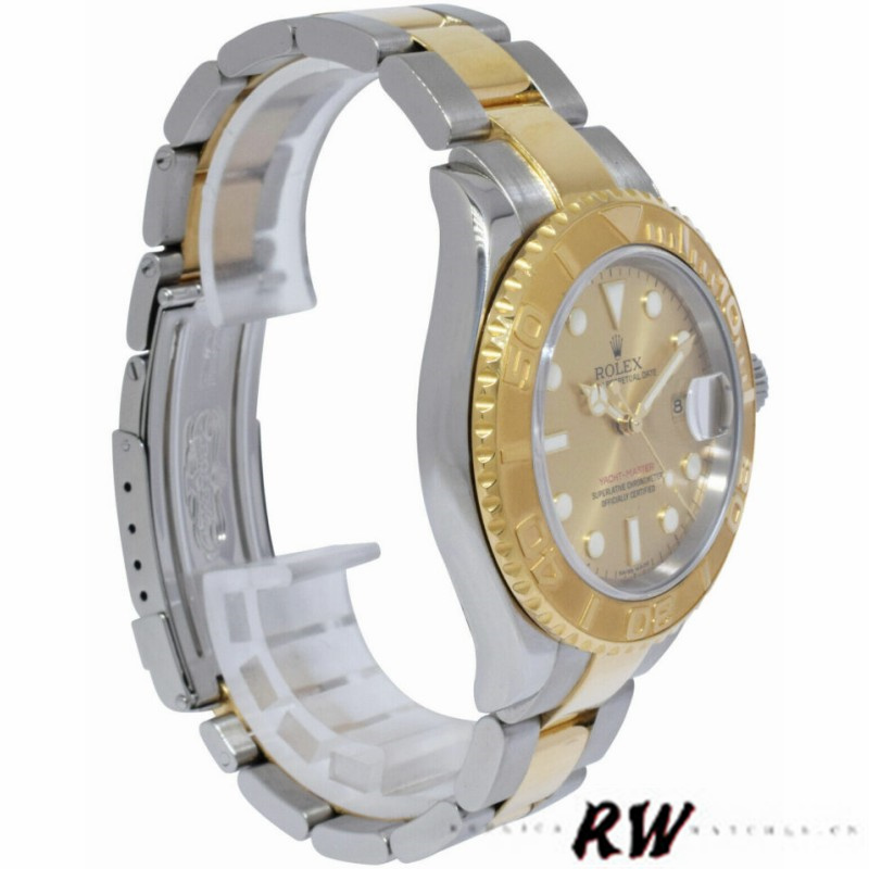 Rolex Yachtmaster 16623 Steel Yellow Gold Champagne Dial 40MM Mens Replica Watch