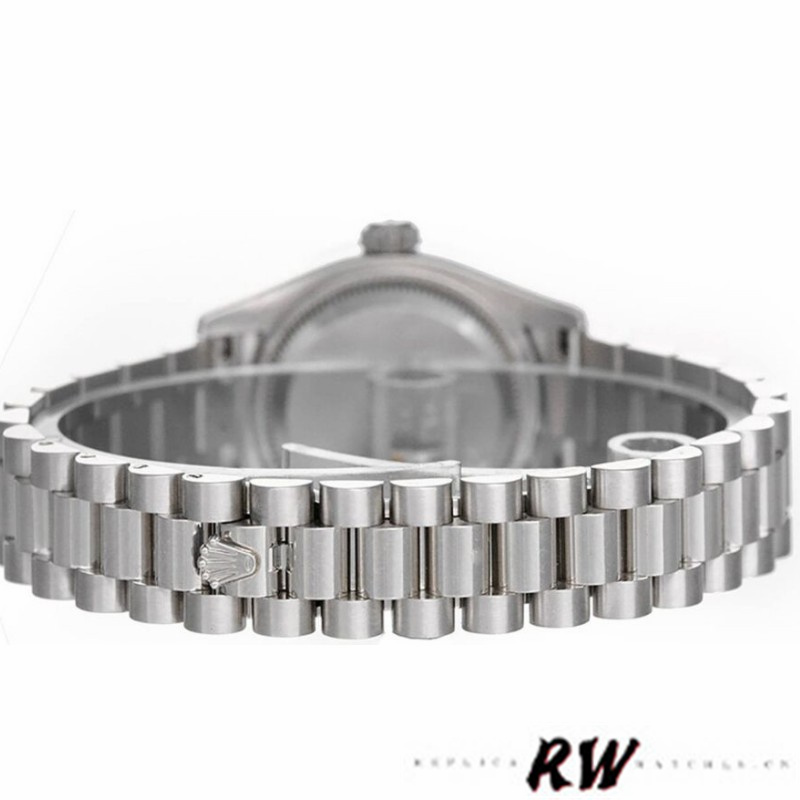 Rolex Datejust 279166 Dark Grey Diamond Dial Domed Bezel 28mm Lady Replica Watch