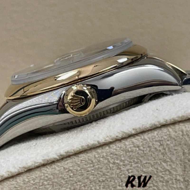 Rolex Datejust 179163 Concentric Circle Champagne Dial Domed Dezel 26MM Lady Replica Watch